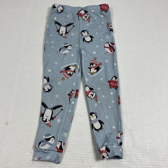 Pajama Bundle 4T Carter's & Cuddl Duds 2 Piece Sets (3 Sets) Christmas Dinosaur - Picture 5 of 16